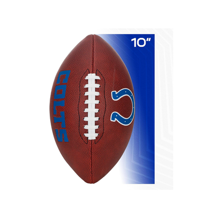 Franklin Sports Rubber JUNIOR Footballs NFL COLTS