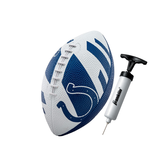 Franklin Sports Rubber JUNIOR Footballs NFL COLTS