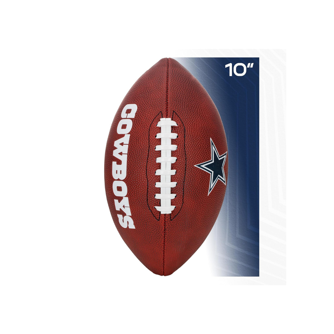 Franklin Sports Rubber JUNIOR Footballs NFL COWBOYS