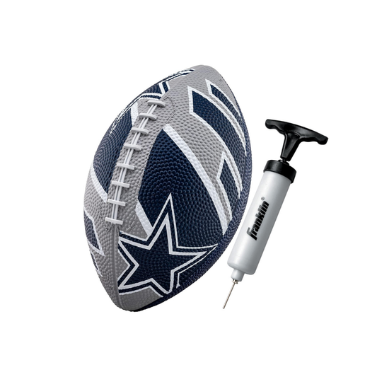 Franklin Sports Rubber JUNIOR Footballs NFL COWBOYS