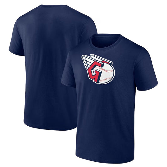 Cleveland Guardians Official Logo Team T-Shirt - Navy