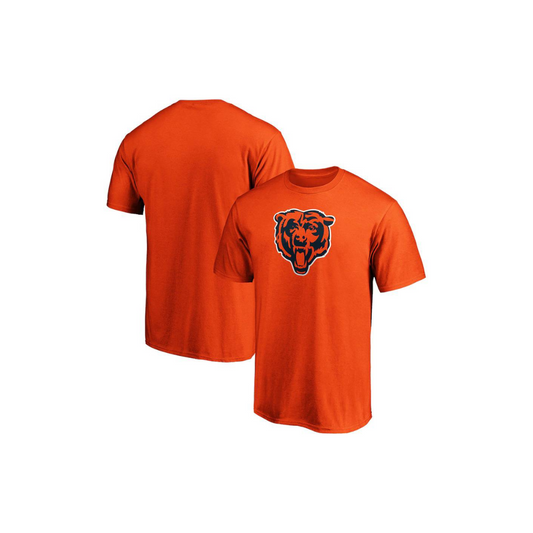 T-SHIRT NFL BEARS NEXT LEVEL BIG LOGO - ORANGE