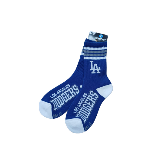 4 STRIPE DEUCE SOCKS ADULT MLB DODGERS TEAM COLOR OSFM Pradera 3.00 0.00 109.00