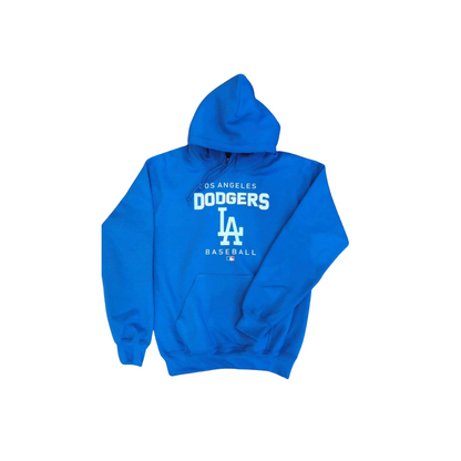 GILDAN DRYBLEND HOODIE SWEATSHIRT MLB DODGERS LEAGUE ROYAL