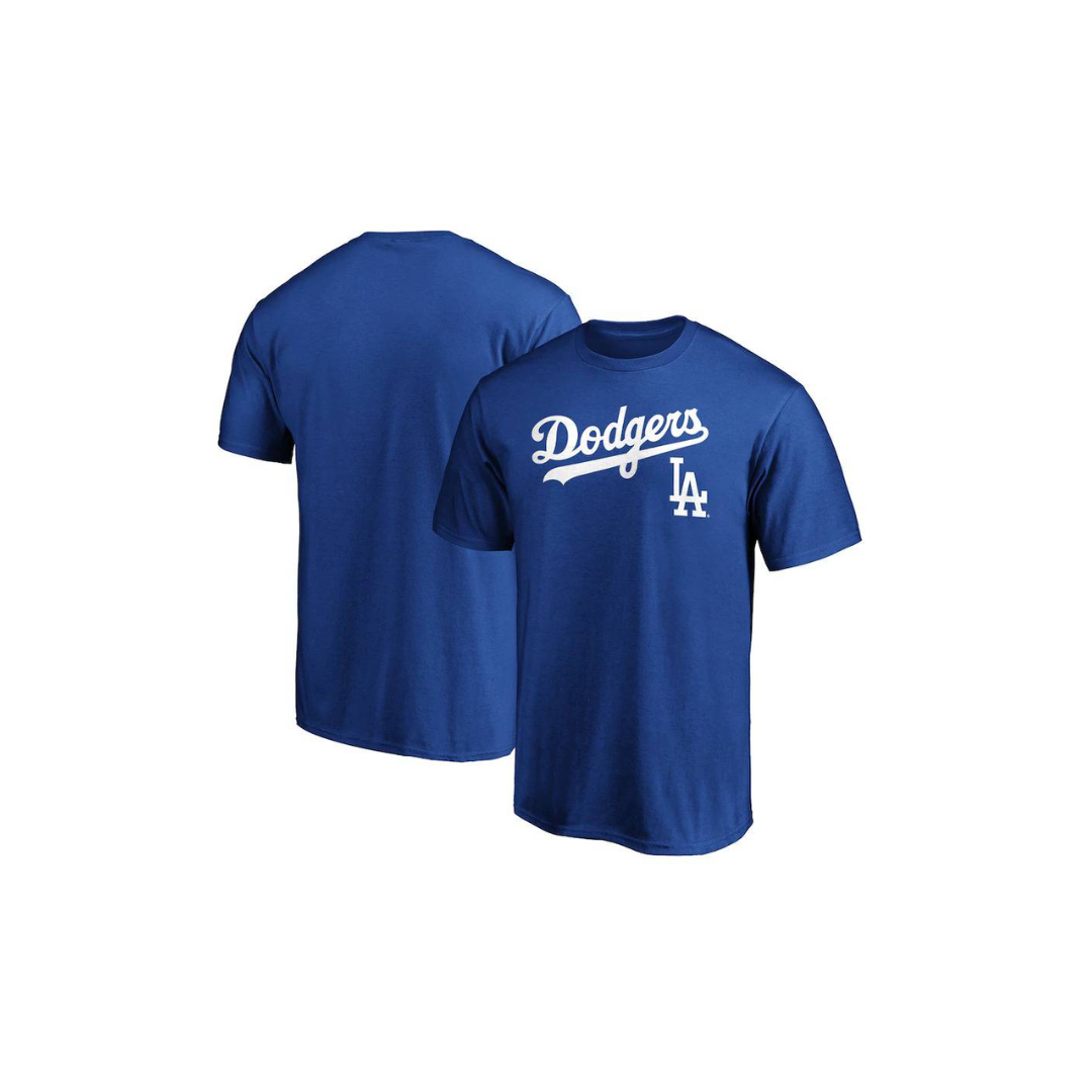 T-SHIRT MLB DODGERS NEXT LEVEL LETTER LOGO - ROYAL BLUE