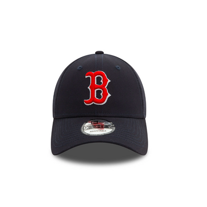 NEW ERA ADJUSTABLE PATCH EFRAME MLB RED SOX BLACK - WHITE ADJ