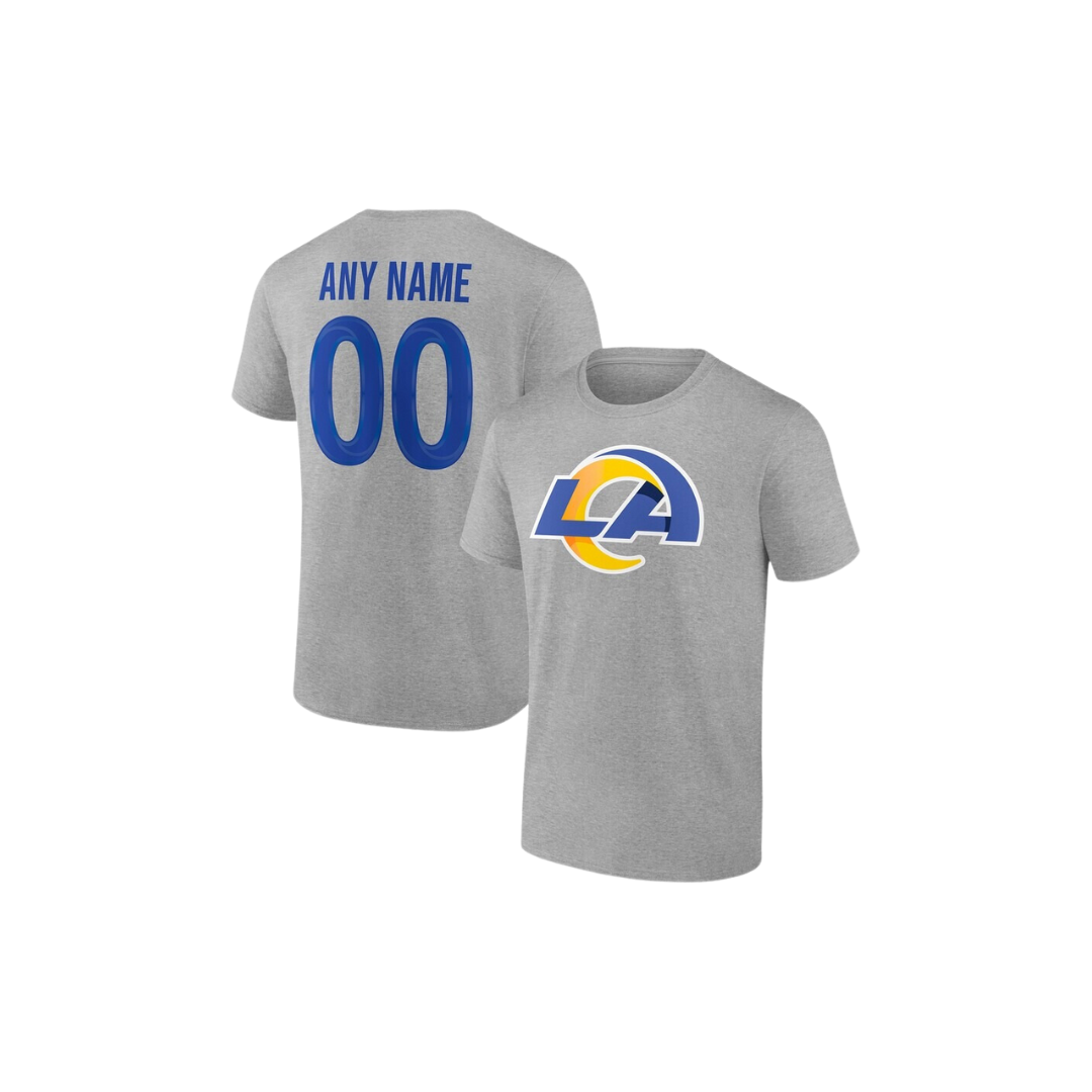 T-SHIRT NFL RAMS NEXT LEVEL LOGO - GREY