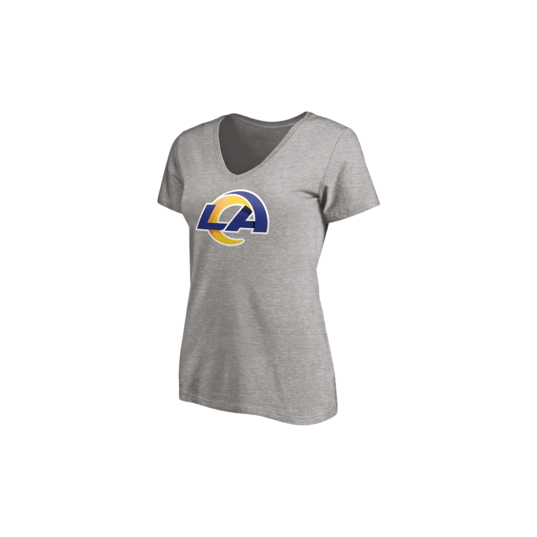 T-SHIRT NFL RAMS NEXT LEVEL WOMEN BIG LOGO - GREY