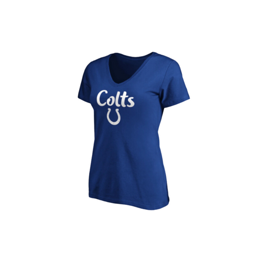 T-SHIRT NFL COLTS NEXT LEVEL WOMEN BIG LOGO - ROYAL BLUE