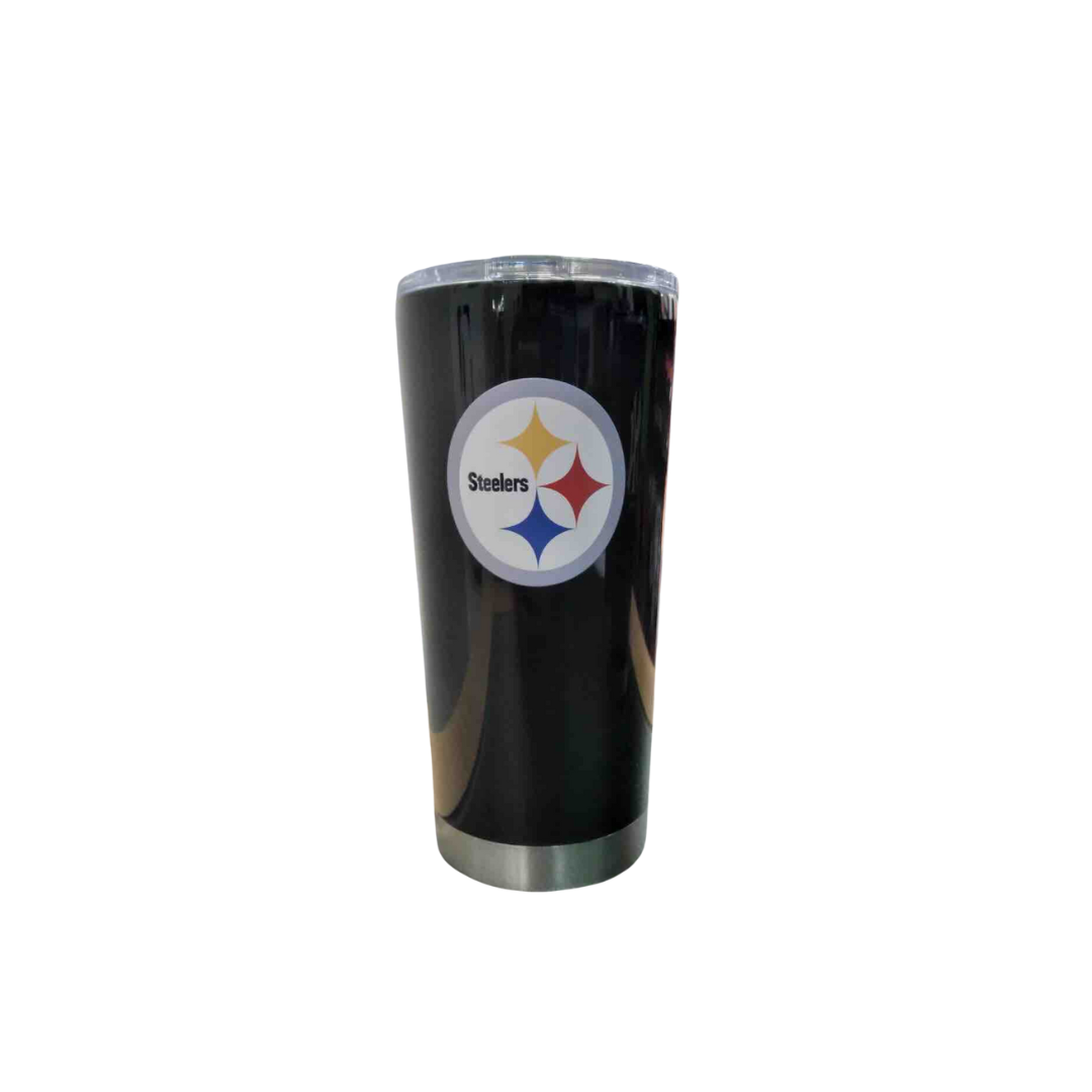 ULTRA TRAVEL TUMBLER NFL STEELERS 20OZ TEAM COLOR