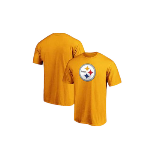 T-SHIRT NFL STEELERS NEXT LEVEL WOMEN PRIMARY LOGO - YELLOW