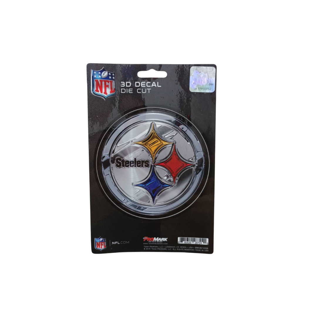 PROMARK 3D DECAL DIE CUT NFL STEELERS UNITALLA TEAM COLOR