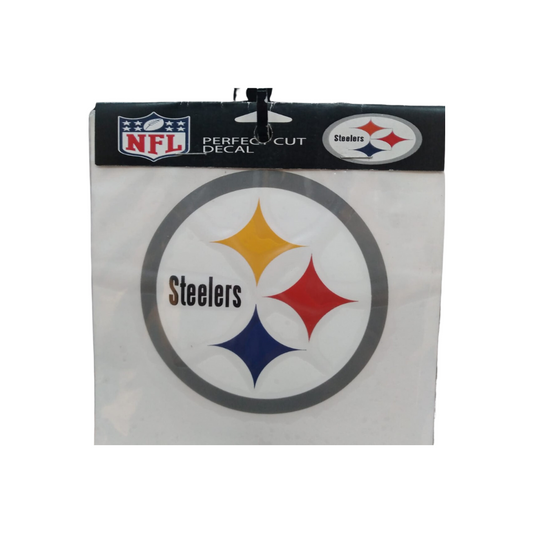 STICKER ALTA DEFINICION 6*6 NFL PITTSBURGH STEELERS 6" x 6" TEAM COLOR