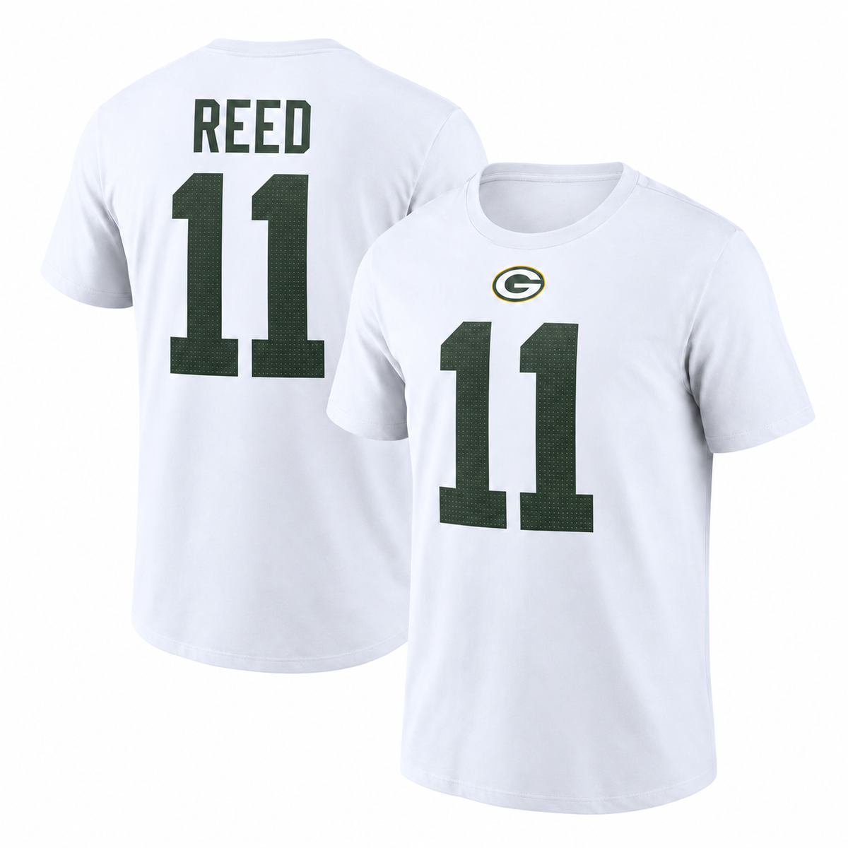Jayden Reed Green Bay Packers Name & Number T-Shirt - White