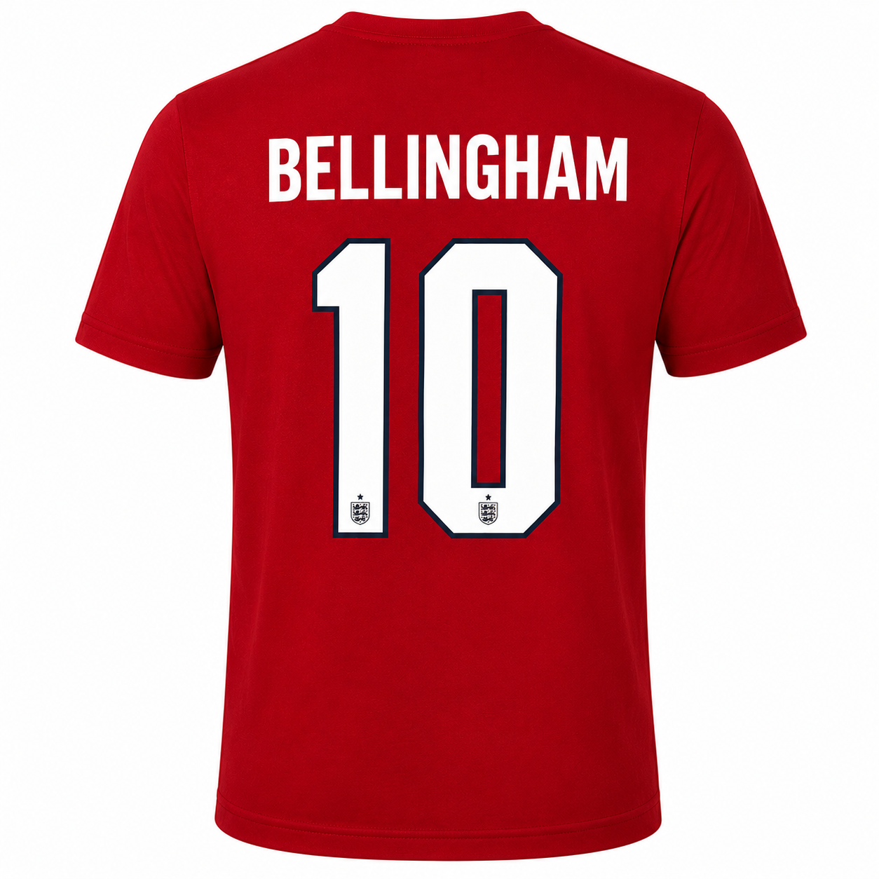 Inglaterra Bellingham # 10 World Cup 2026 T-Shirt - Red
