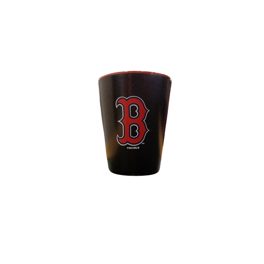 MATTE BLACK/INNER COLOR SHOT MLB RED SOX 2OZ BLACK/TEAM COLOR