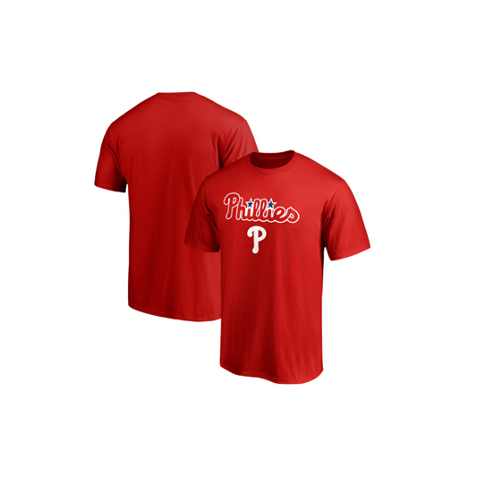 T-SHIRT PHILLIES MLB NEXT LEVEL BIG LOGO - RED