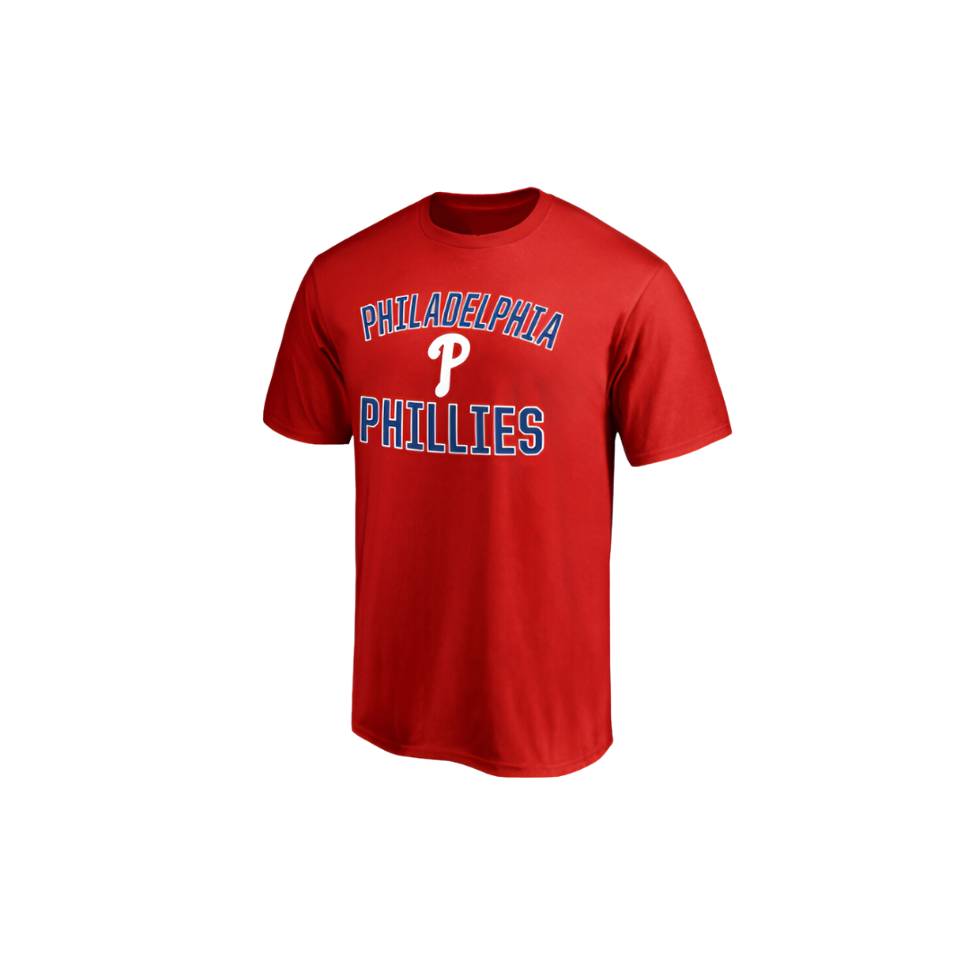 T-SHIRT PHILLIES MLB NEXT LEVEL BIG LOGO - RED