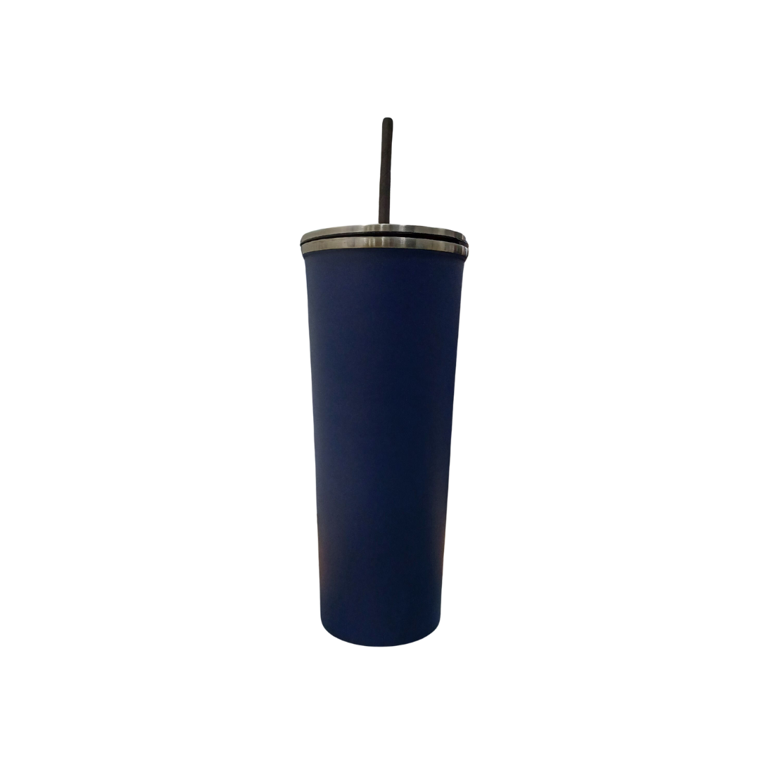 SKINNY TUMBLER WITH STRAW MLB DODGERS 24OZ TEAM COLOR