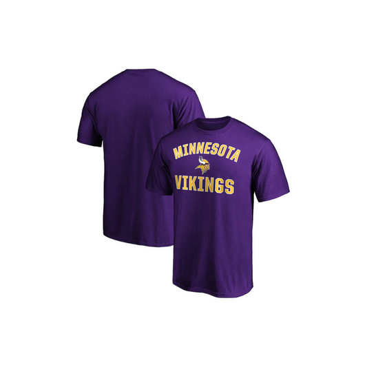 T-SHIRT NFL VIKINGS NEXT LEVEL CITY NAME LOGO - PURPLE