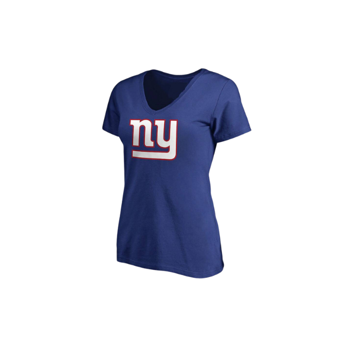 T-SHIRT NFL NY GIANTS NEXT LEVEL WOMEN PRIMARY LOGO - ROYAL