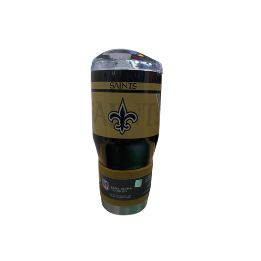 TRAVEL TUMBLER 24OZ ULTRA TWIST T24MID NFL SAINTS TEAM COLOR