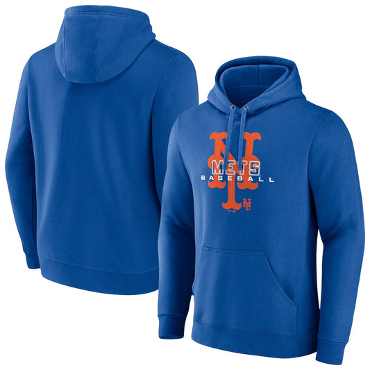 New York Mets Stellar Pullover Hoodie - Royal Blue