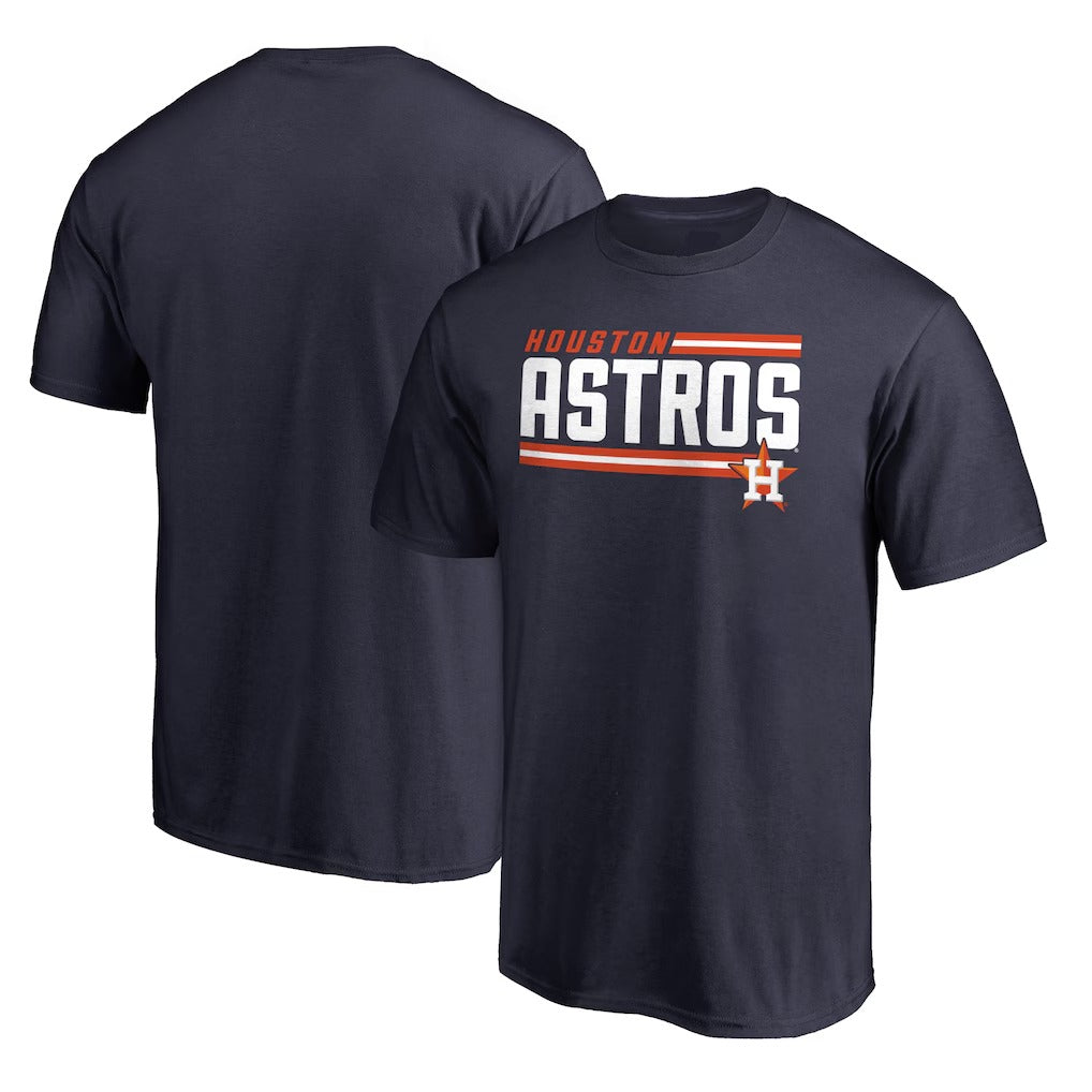 Houston Astros Onside Stripe T-Shirt - Navy