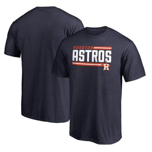 Houston Astros Onside Stripe T-Shirt - Navy