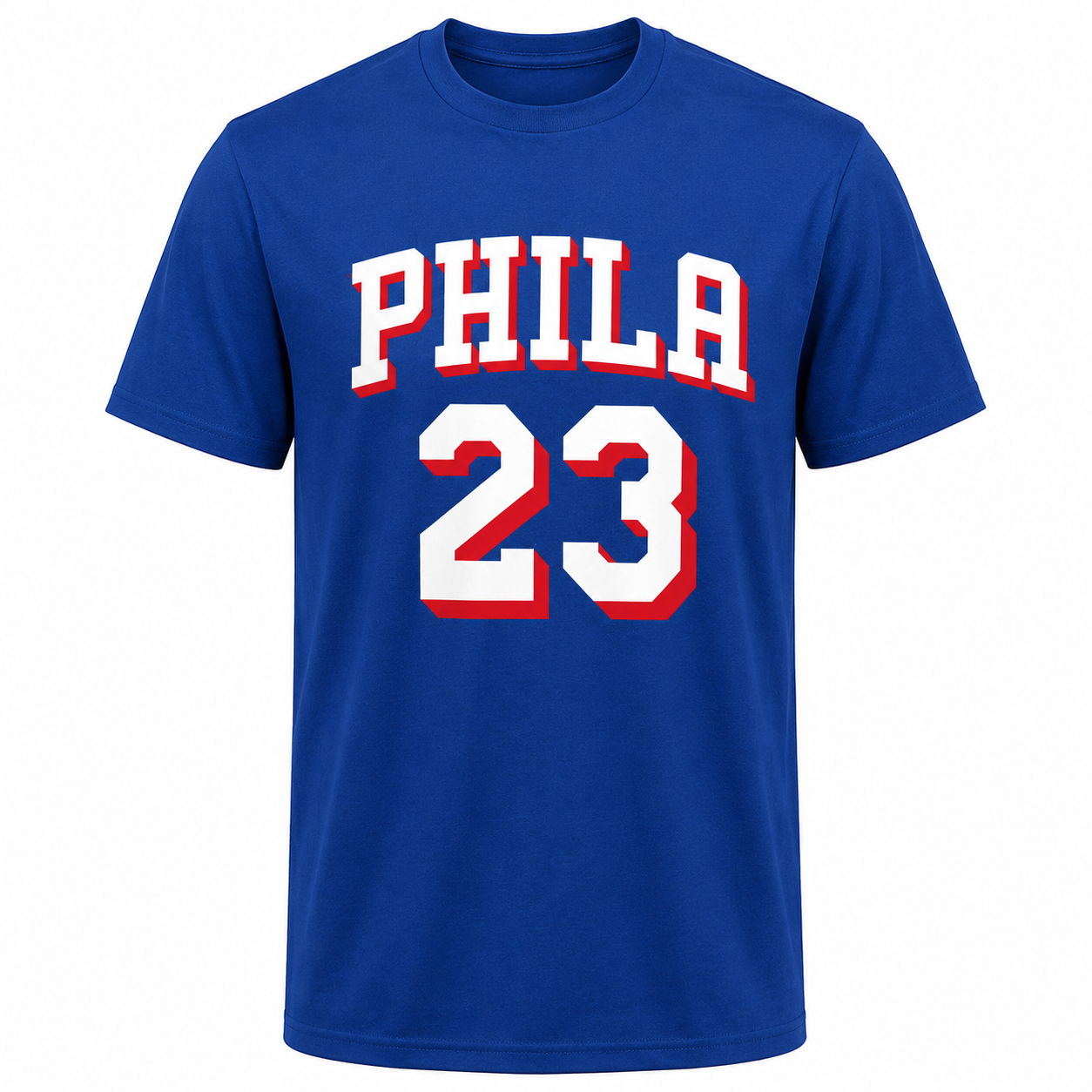 Philadelphia 76ers LeBron James T-Shirt – Royal