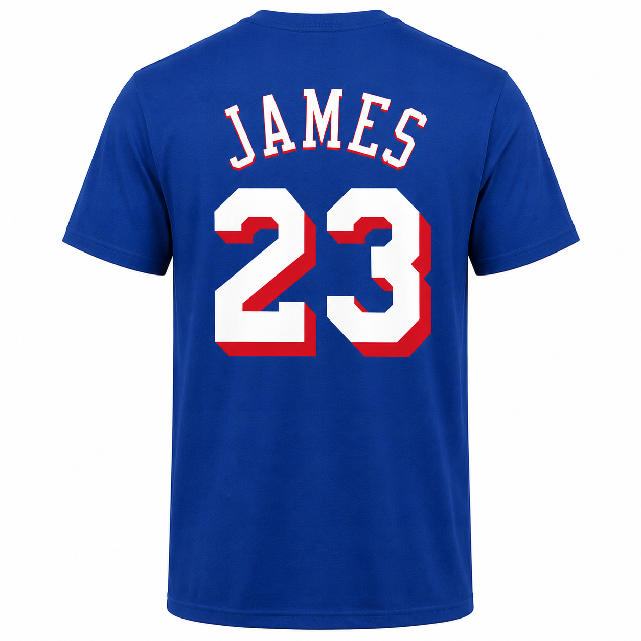 Philadelphia 76ers LeBron James T-Shirt – Royal