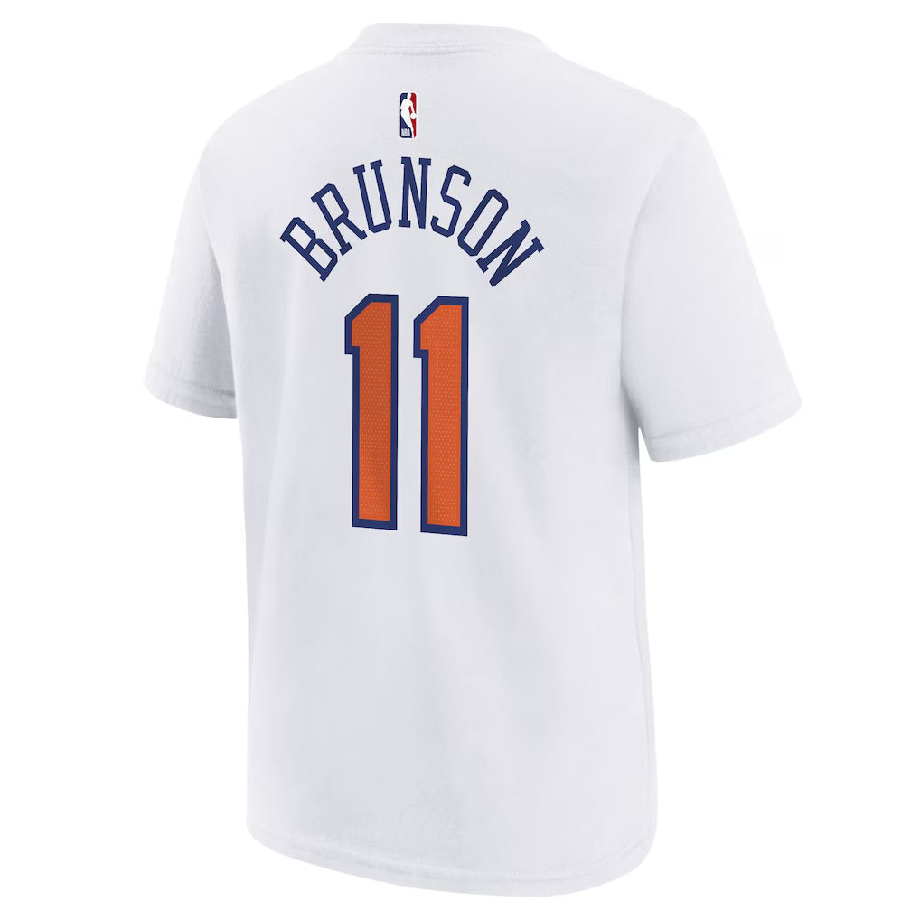 New York Knicks Jalen Brunson T-Shirt - White