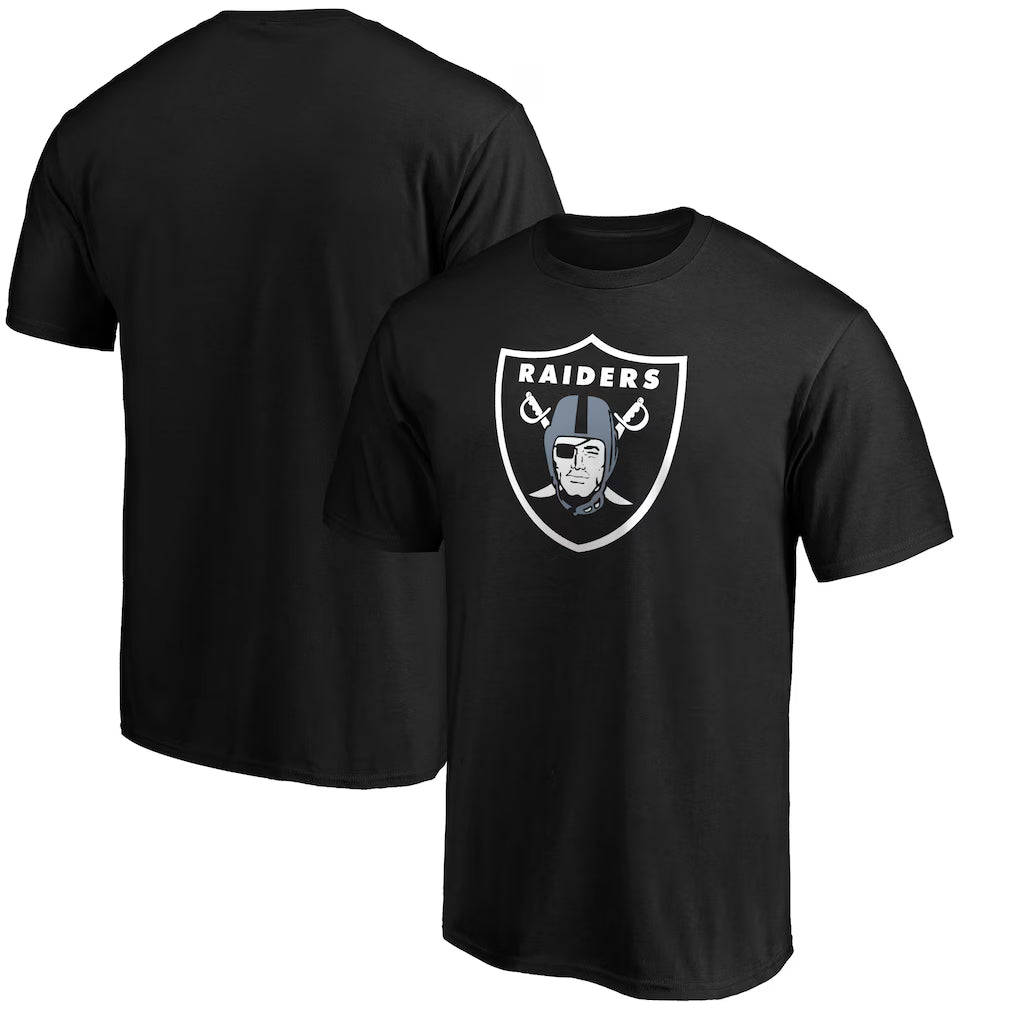 Las Vegas Raiders Fanatics Primary Logo T-Shirt - Black