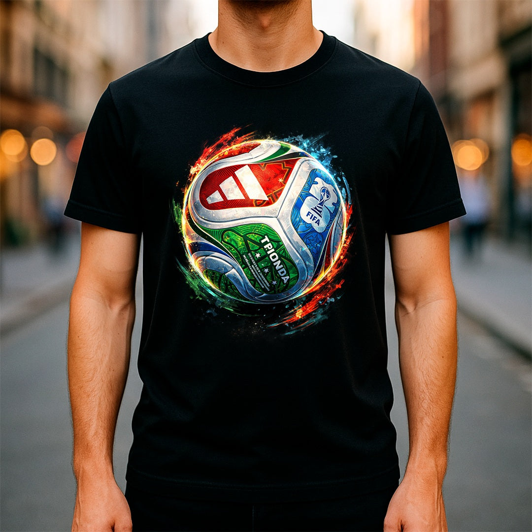 Halftone Lab - FIFA Wolrd Cup 2026 Official Ball - Black Tee