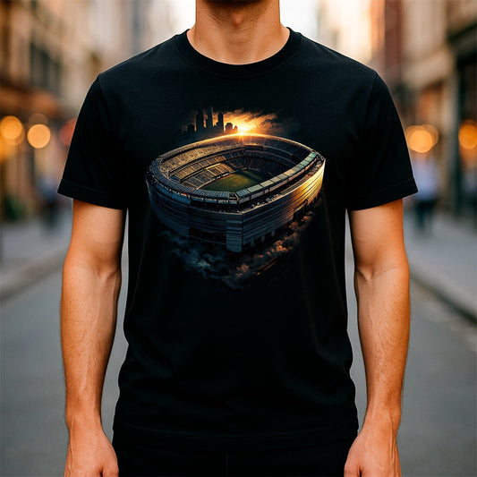 Halftone Lab - FIFA Wolrd Cup 2026 Stadium - Black Tee