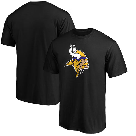 Minnesota Vikings Fanatics Primary Logo T-Shirt - Black