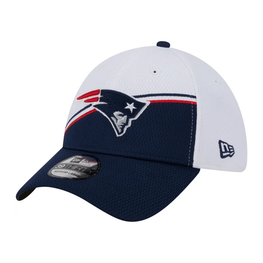 NEW ERA 39THIRTY SIDELINE 2023 NFL PATRIOTS TEAM COLOR