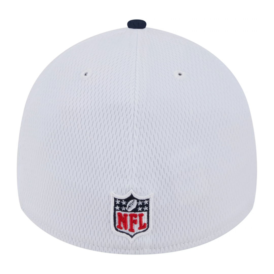 NEW ERA 39THIRTY SIDELINE 2023 NFL PATRIOTS TEAM COLOR