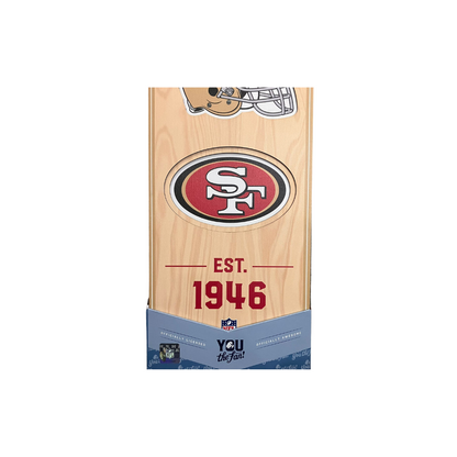 49ERS 3D STADIUM BANNER 8” X 32” (18cm X 72cm)