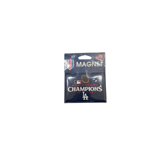 "WORLD SERIES CHAMPS MLB DODGERS FRIDGE MAGNET 2.5"" x 3.5"" TEAM COLOR"