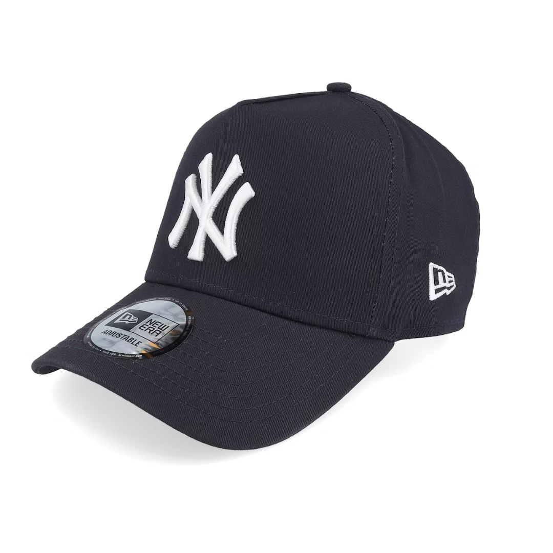 NEW ERA ADJUSTABLE PATCH EFRAME MLB YANKEES BLACK - WHITE ADJ