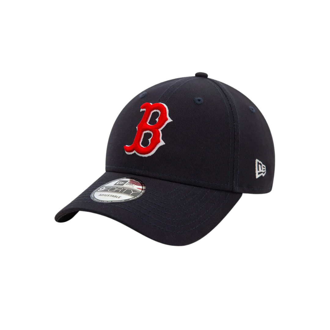 NEW ERA ADJUSTABLE PATCH EFRAME MLB RED SOX BLACK - WHITE ADJ