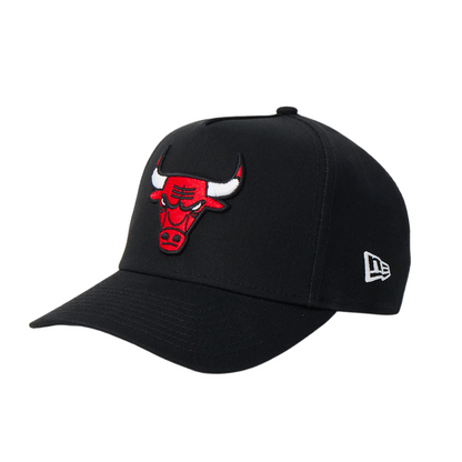 NEW ERA ADJUSTABLE PATCH EFRAME NBA BULLS BLACK - WHITE ADJ