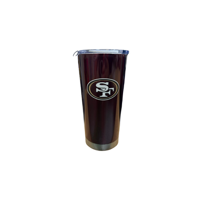 ULTRA TRAVEL TUMBLER NFL 49ERS 20OZ TEAM COLOR