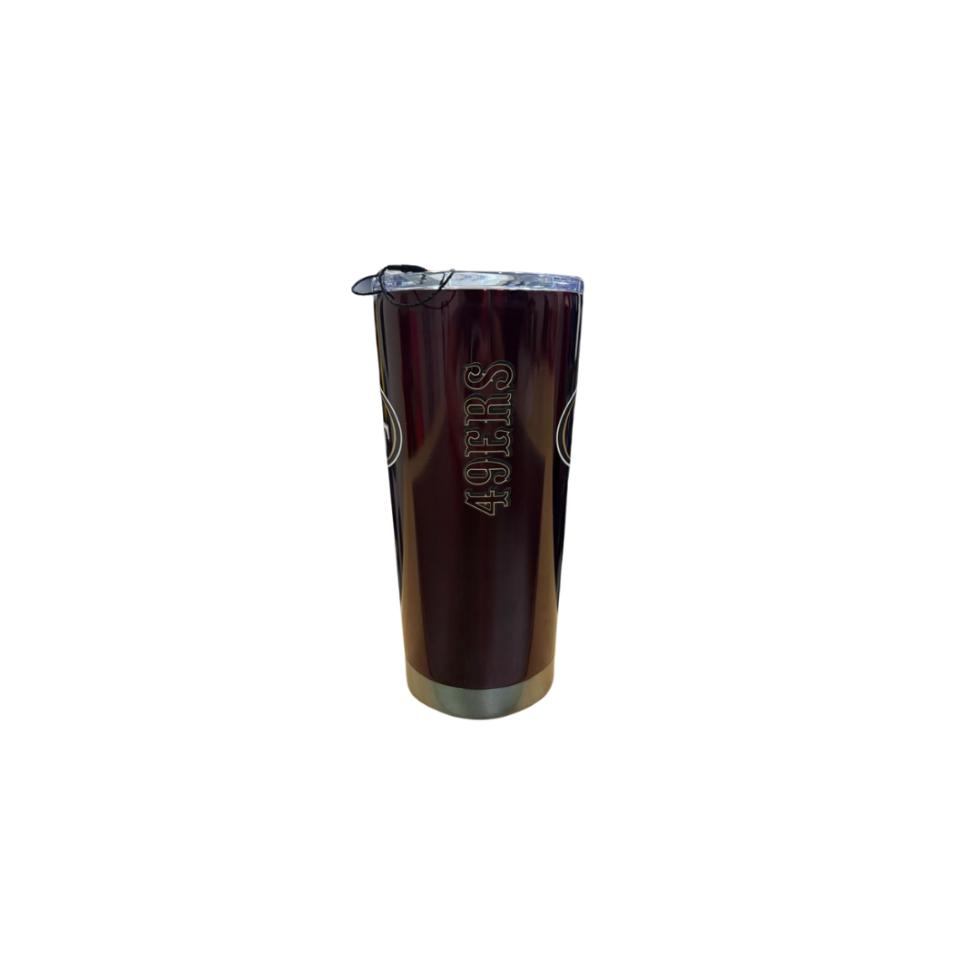 ULTRA TRAVEL TUMBLER NFL 49ERS 20OZ TEAM COLOR