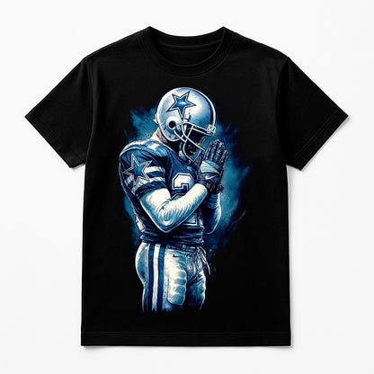 Halftone Lab - Dallas Cowboys Deion Sanders NFL081 - Black Tee