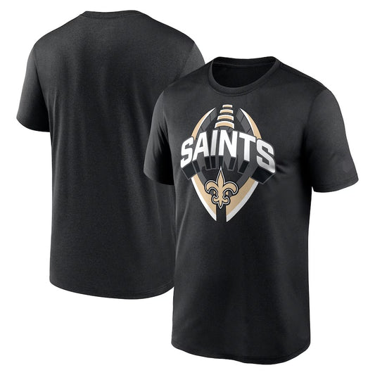New Orleans Saints Legend Icon Performance T-Shirt - Black