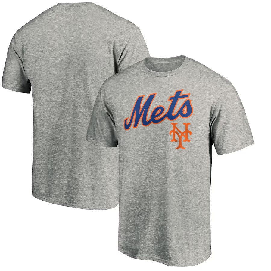 New York Mets Team Wahconah T-Shirt - Heather Gray