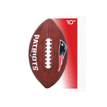 Franklin Sports Rubber JUNIOR Footballs NFL PATRIOTS