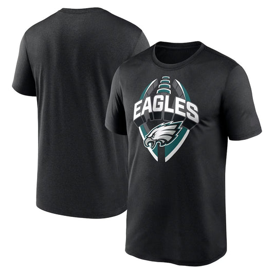 Philadelphia Eagles Legend Icon Performance T-Shirt - Black